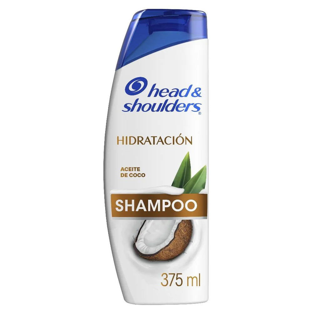 Shampoo Head & Shoulders Hidratación coco 375 ml h&s