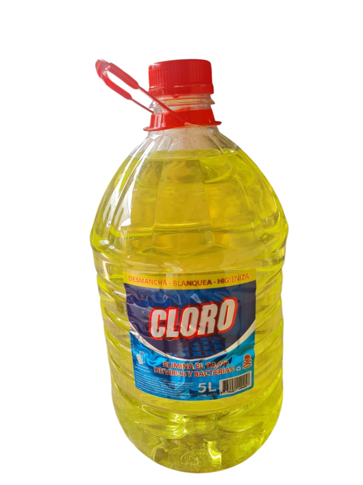 Cloro 5 litros- desmancha-blanquea-higieniza