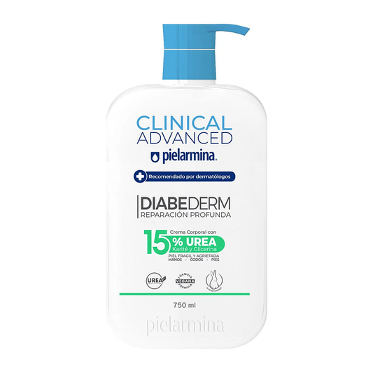 Crema Corporal Diabederm Reparación Profunda Clinical Advanced 15% Urea, 350 ML - PIELARMINA