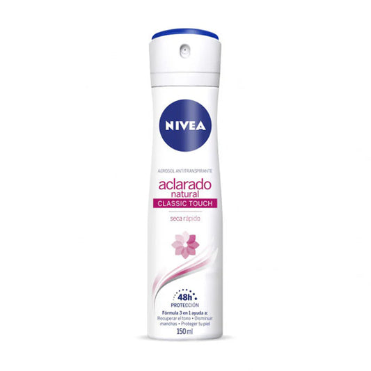 Desodorante Spray Aclarado Natural Classic Touch 150 ML - NIVEA