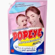 Detergente Popeye Hipoalergénico rinde 3 L