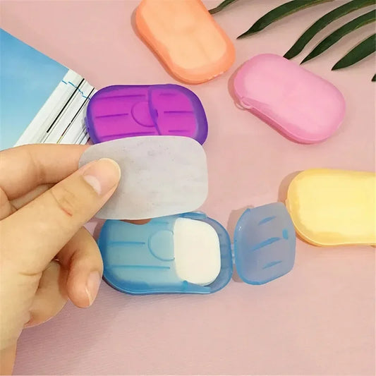 Jabón de Papel Desechable para Viaje y Baño
