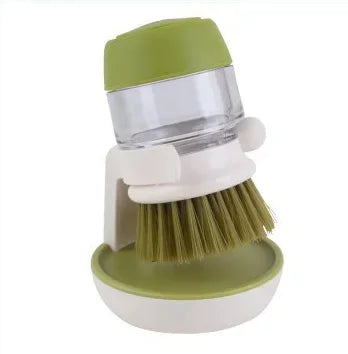 Cepillo Lavavajillas con Dispensador de Jabón para Cocina
