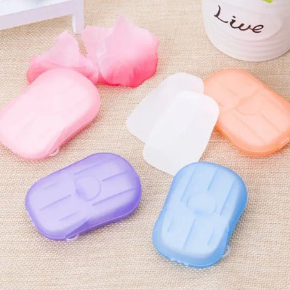 Jabón de Papel Desechable para Viaje y Baño
