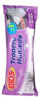 Trapero Humedo Bids lavanda 13 u