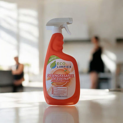Kit para cocina: 1 toalla Ovellaxl , 1 Desengrasante 500 ml, 1 cloro 1L, Servilletas 300u