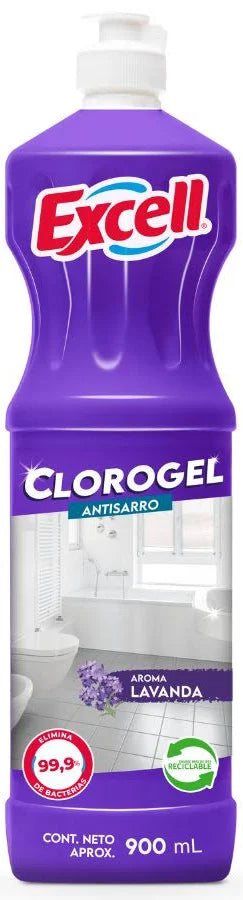 Cloro Gel Excell Lavanda 900 ml