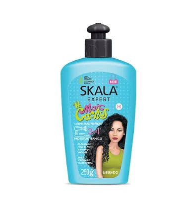 Skala crema para peinar 3 en 1 mais cachos 250g. con protector térmico