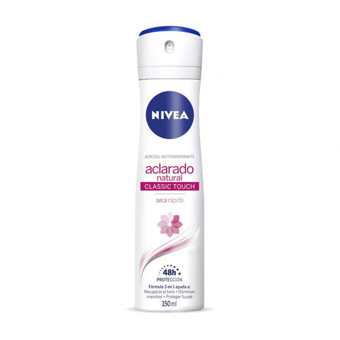 Desodorante Spray Aclarado Natural Classic Touch 150 ML - NIVEA