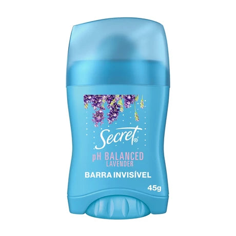 Desodorante Secret Barra Lavanda 45 Gr