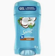 Secret Antitranspirante Gel Coconut 45 g - desodorante