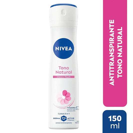 Desodorante Spray Aclarado Natural Classic Touch 150 ML - NIVEA