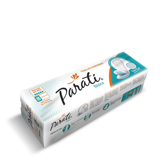 Toalla Higiénica Femenina Parati 8 U